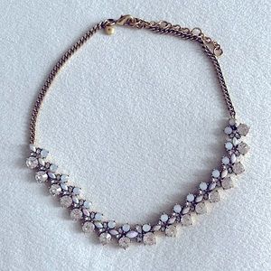 J Crew Rhinestone necklace